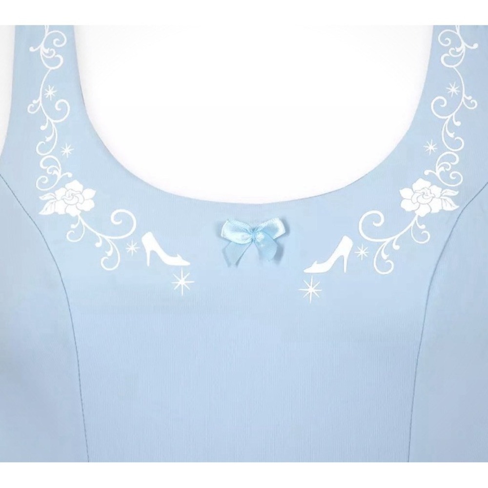 Disney Parks Her Universe Cinderella Athletic Active Dress Large L Skirt NWT - Picture 3 of 4